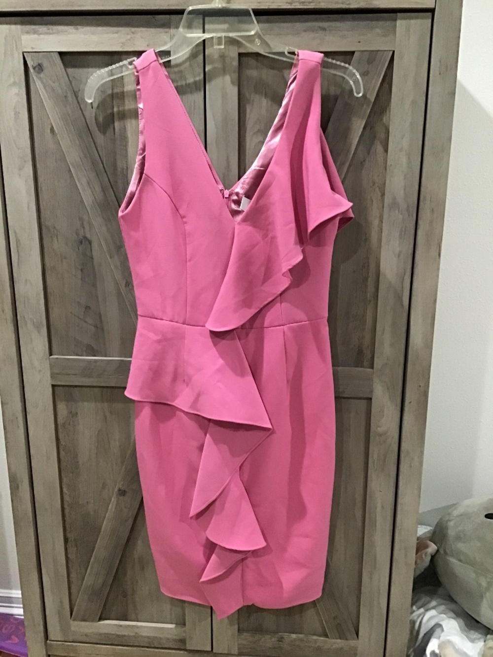 Shilla the Label classic Lavander short dress with fringed NWT